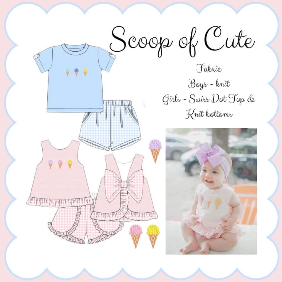READY TO SHIP - SCOOP OF CUTE