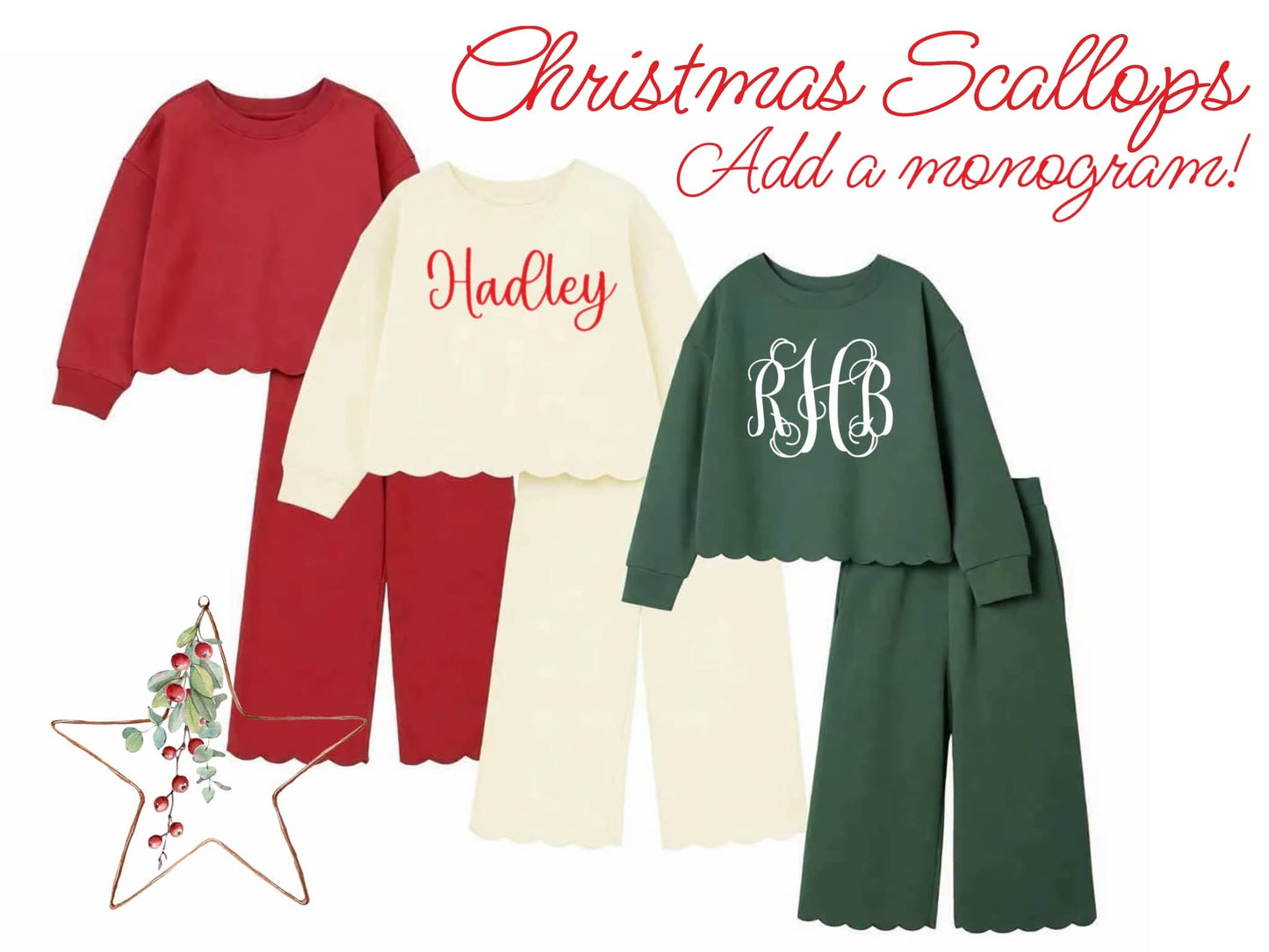 PREORDER | CHRISTMAS SCALLOPS eta NOV