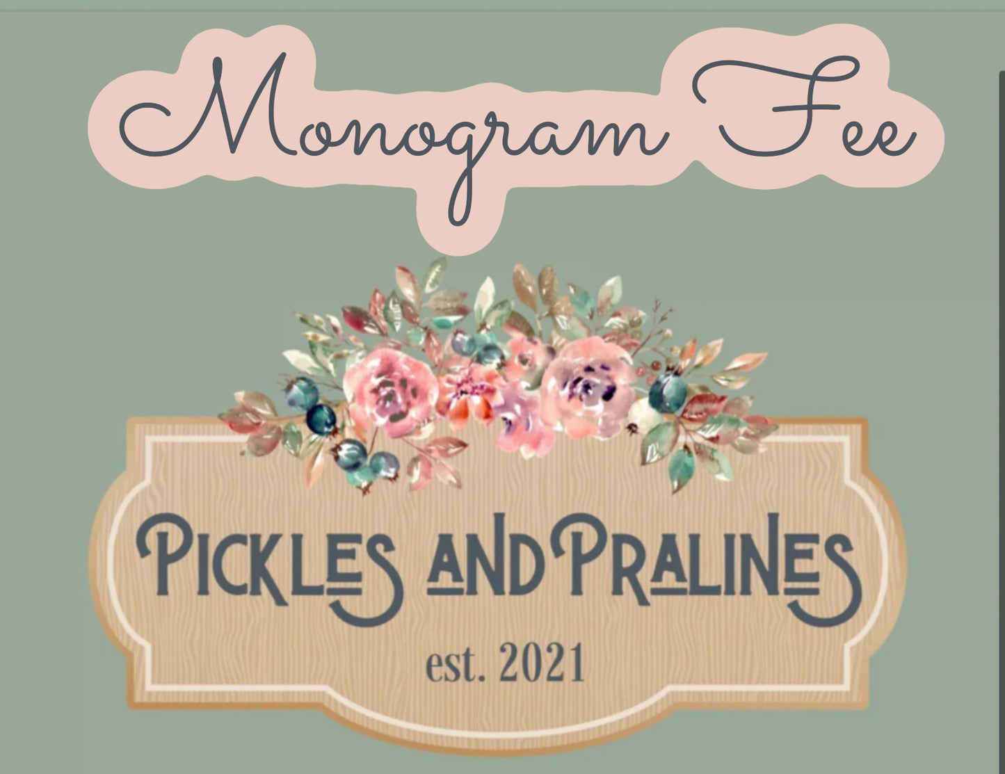 Monogram Fee