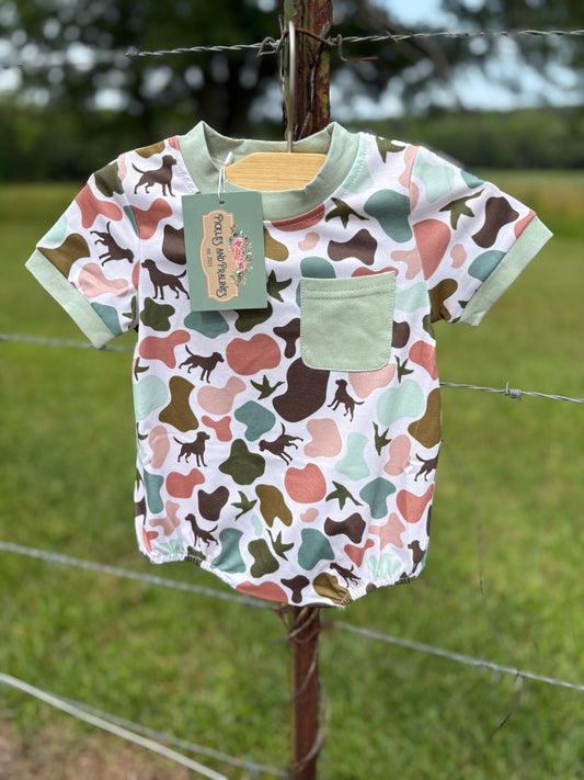 READY TO SHIP - ANIMAL PRINT CAMO BUBBLE