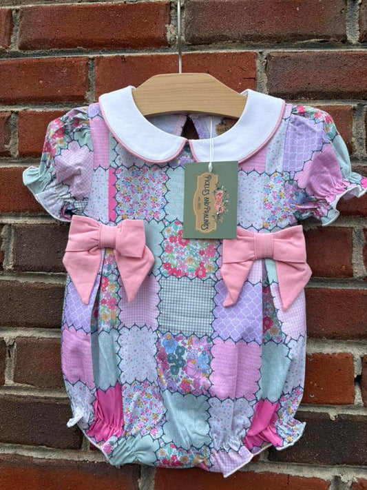 READY TO SHIP | PINK PATCHWORK BUBBLE