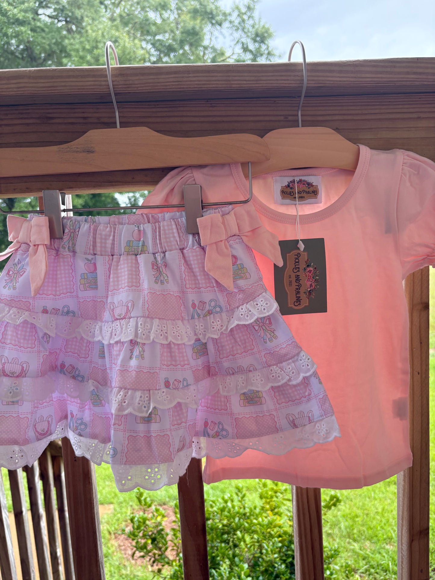 READY TO SHIP | PRECIOUS IN PINK GIRLS SCHOOL SETS