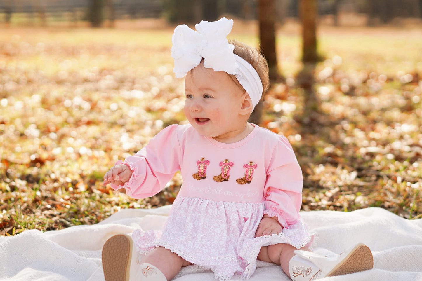 READY TO SHIP | BLAME IT ALL ON MY BOOTS BLOOMER SET