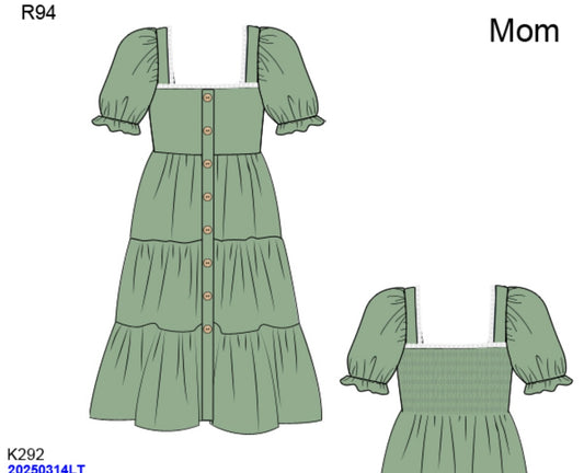 READY TO SHIP | MOM DRESS