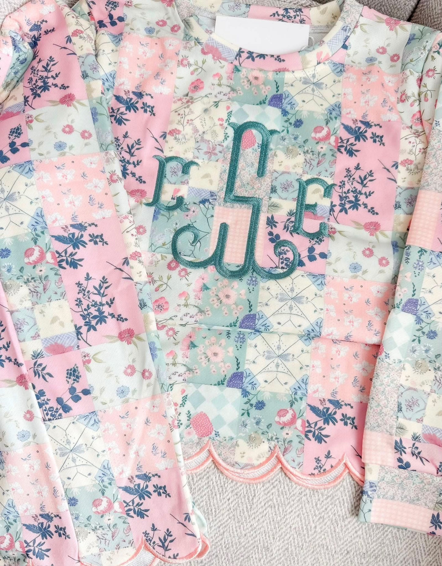PREORDER | FAUX QUILTED SCALLOPS