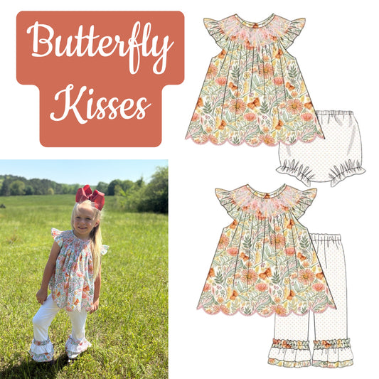 READY TO SHIP - BUTTERFLY KISSES